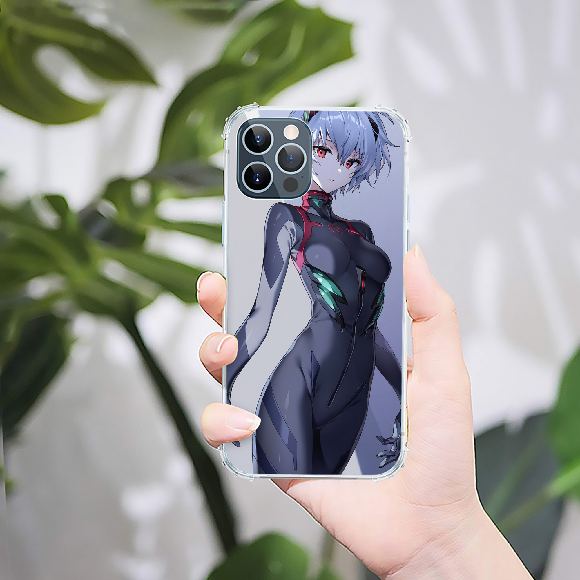 （画像用） EVA 新世紀エヴァンゲリオン 【iPhone 12シリーズ対応】透明スマホケース（クリアソフトケース）